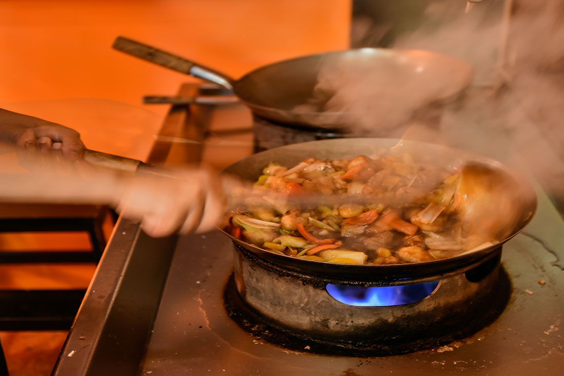 Boeuf sauté aux légumes